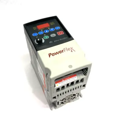 USED ALLEN-BRADLEY SER. A POWERFLEX 4 AC DRIVE 0.75KW 1HP