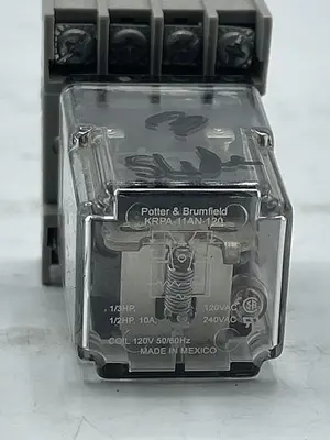 Used POTTER & BRUMFIELD POTTER & BRUMFIELD KRPA-11AN-120 Misc Electrical & Power Parts | ND Industrial Surplus #1215571
