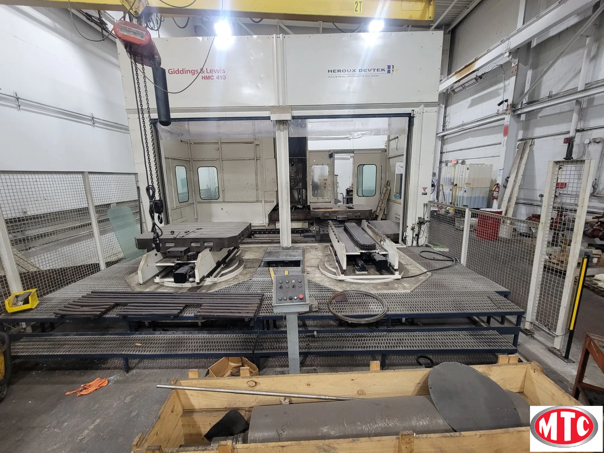 Used GIDDINGS & LEWIS HMC-410 | Horizontal Machining Centers