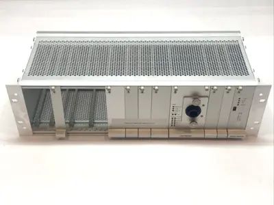 Used F&K Delvotec Chassis w/ 1196 Rev. 1/B Backplane & Lightboard PLC Chassis Michigan US | Maverick Industrial Sales #1393179