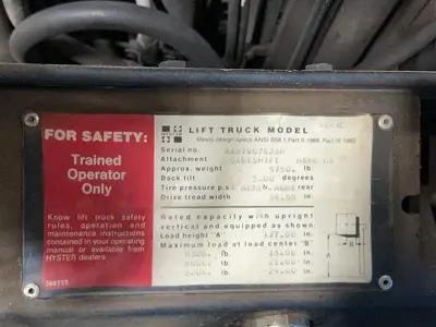 Used HYSTER S60XL Misc Forklifts Ohio US | HGR 24 #1405030