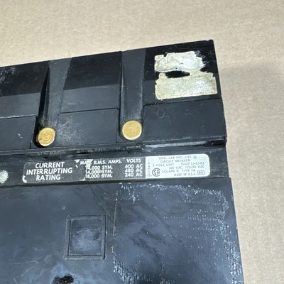 USED Square D LJ-6583