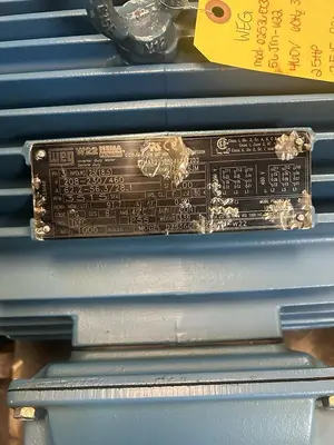 Used WEG 02536ET3E256JM-W22 Industrial Controls Ohio US | Surplus Asset Holdings #1364323