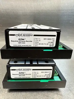 CYBER SCIENCES SER-3200 CYTIME EVENT RECORDER SER-3200 24VDC (BIN-1.2.2)