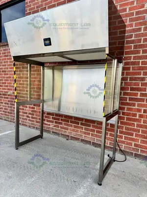 Used TERRA UNIVERSAL 2001-32-50474 STAINLESS STEEL LAMINAR FLOW HOOD 74" Fume Hoods California US | Equipment Lab #1399317