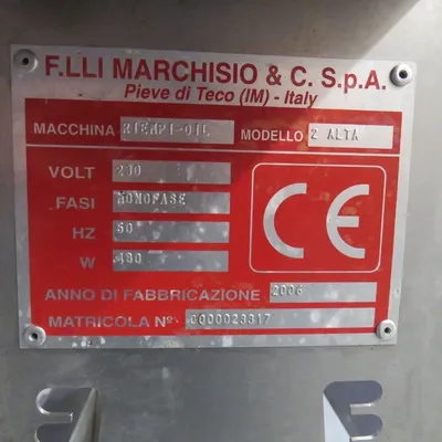 2006 F.LLI MARCHISIO & C. S. p.A. 2 ALTA Filler Paste - Piston - Pocket | Perry Equipment (4)