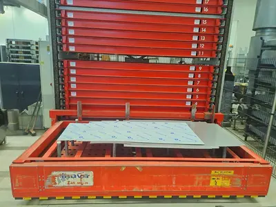 USED INAVA PLATE STORAGE SYSTEM