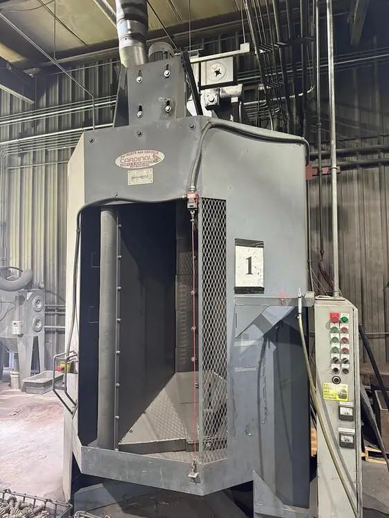 Used WHEELABRATOR WS 4/210 Spinner Hanger Shot Blaster Pennsylvania US | Shot Blasting Equipment #235554