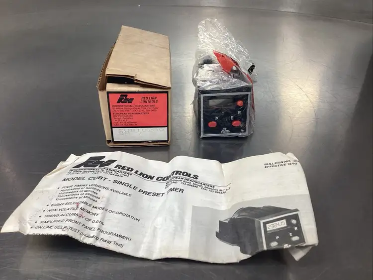 Used Red Lion Controls CUBT0230 Timers South Carolina US | Palmetto Automation #1158830
