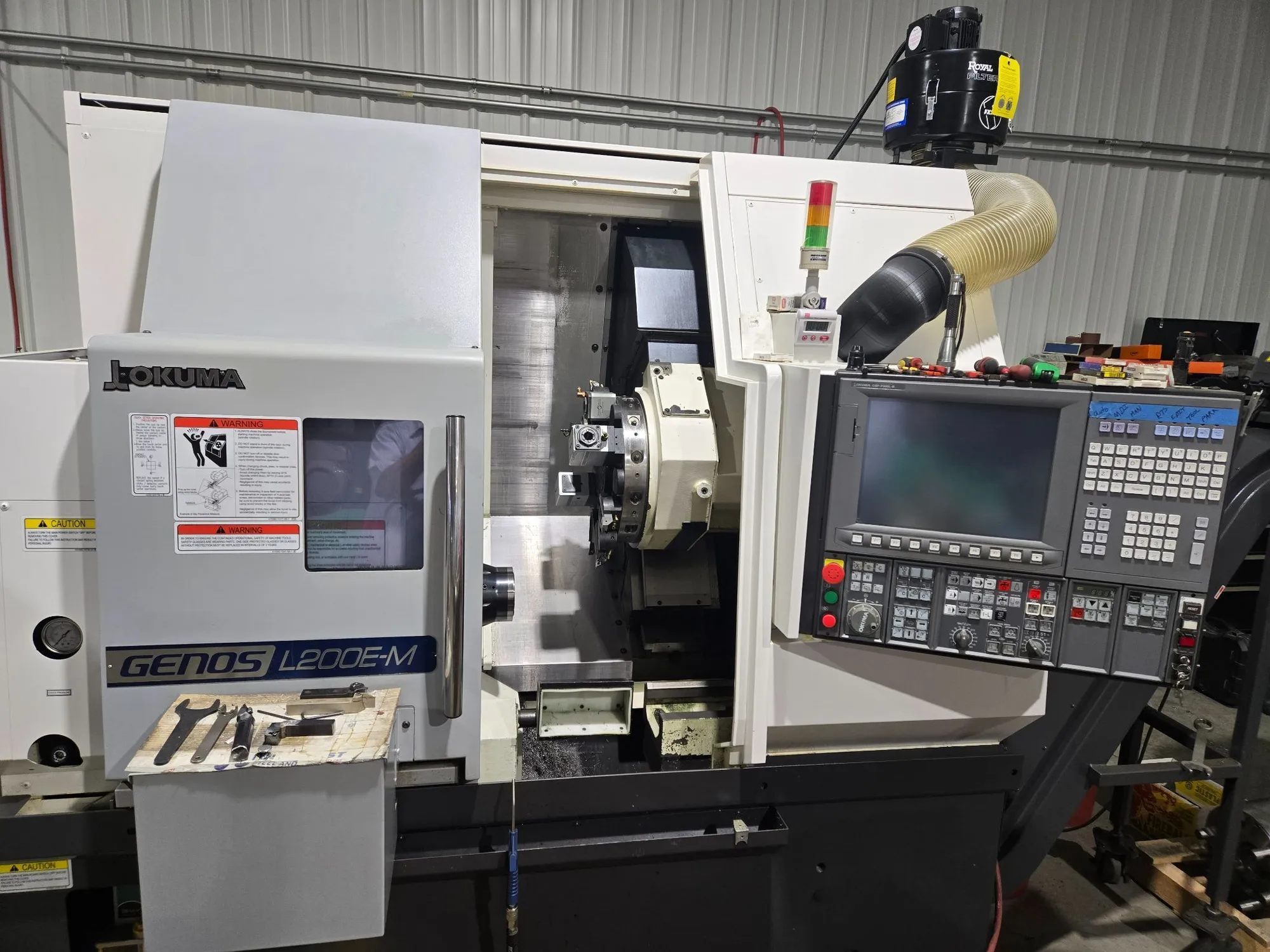 USED 2016 OKUMA Genos L200E-MY