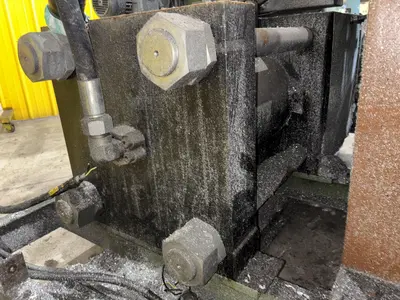 HERTWICH ENGINEERING MODEL #HE-300-30/A SWARF PUCK BRIQUETTER PRESS MACHINE: STOCK #23344