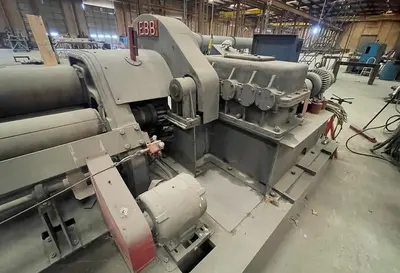 Used WEBB 9L 1212 Plate Bending Rolls including Pinch Texas US | SMF MACHINE TOOLS #1337375