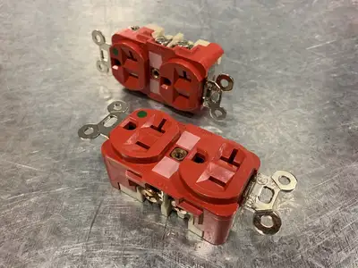 20 Amp Receptacle GRA