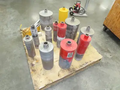 Milwaukee Vac-U-Rig Dymodrill 4096 Coring Motor 2" to 10" Core Bore Stand Set