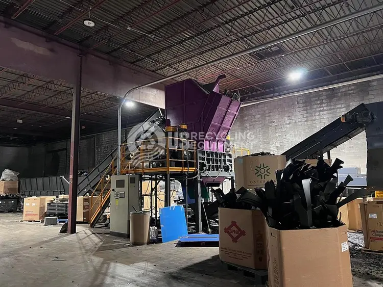 Used 2020 GUANGDON 3E MACHINERY CO 80HP QUAD SHAFT SHREDDER SYSTEM Shredders | US Recycling Equipment #474548