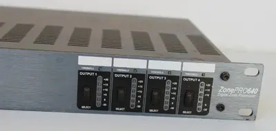 DBX Zone PRO 640  Audio Processor, 6.80 lb, Model DBX640V