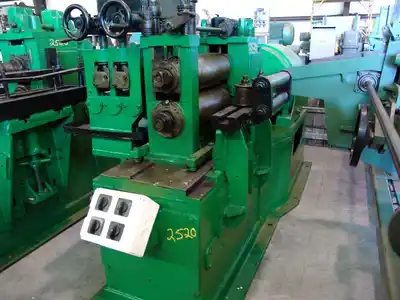 22″ x 4″ x 10,000 Lb. TACKE OLALDE Slitting Line