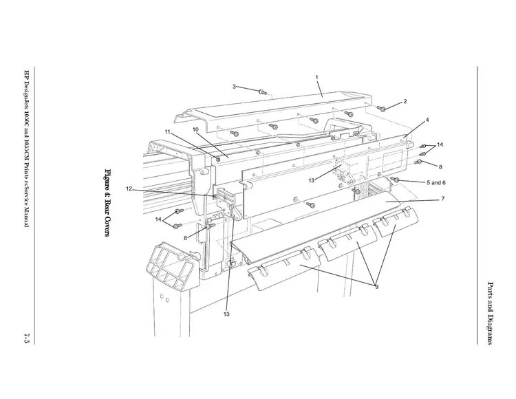 Used _UNKNOWN_ 2190-0760 Washer for HP DesignJet 1050C and 1055CM Printers Hardware Washers Oklahoma US | Wide Image Solutions #1531458
