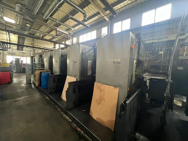 Used 2007 GOSS M600C Offset Presses Illinois US | Machinery Solutions Group, Inc. #420418