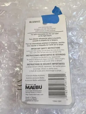 ML50WH2C HALOGEN BULBS