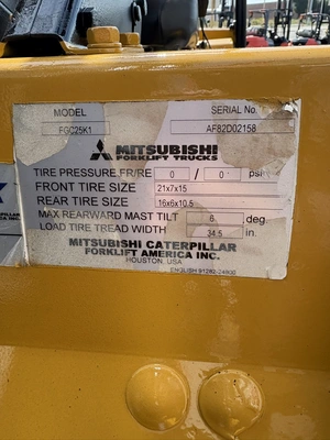 Used 2003 CAT FGC25K1 Misc Forklifts Wisconsin US | Forklifttrader.com #1314631