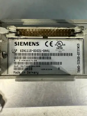 Siemens 6SN1123-1AA00-0CA1 Simodrive / 6SN1118-0DG21-0AA1 (12.4.4)