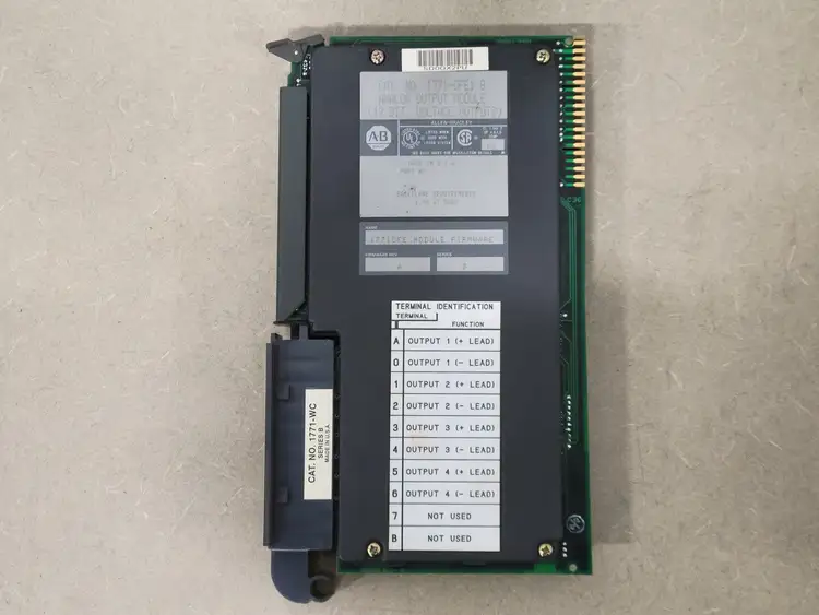 New | in-Stock ALLEN-BRADLEY 1771-OFE1 B Misc Electrical & Power Parts British Columbia CA | Lenmark #247609