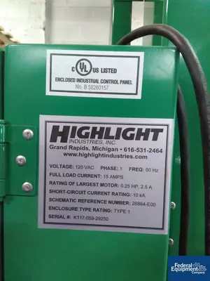 USED Highlight Industries Highlight Industries Pallet Stretch Wrapper