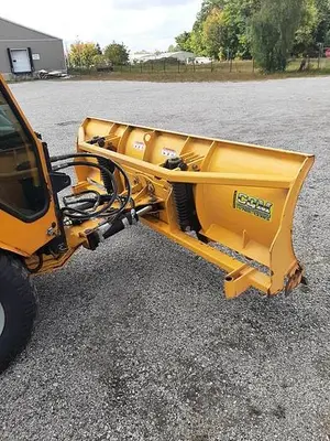 USED CQM 8 FT. TRIP EDGE SNOWPLOW FOR TRACKLESS VEHICLE
