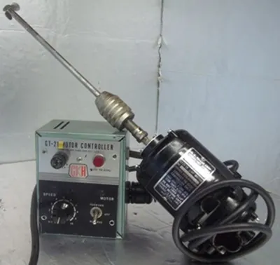 Used HELLER L28D. RING STAND MOUNTED OVERHEAD AIR MOTOR STIRRER Stirrers Texas US | Bamko Surplus Process Equipment #936448