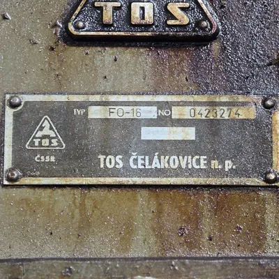 TOS FO-16 GEAR HOBBERS | Piselli Enterprises (7)