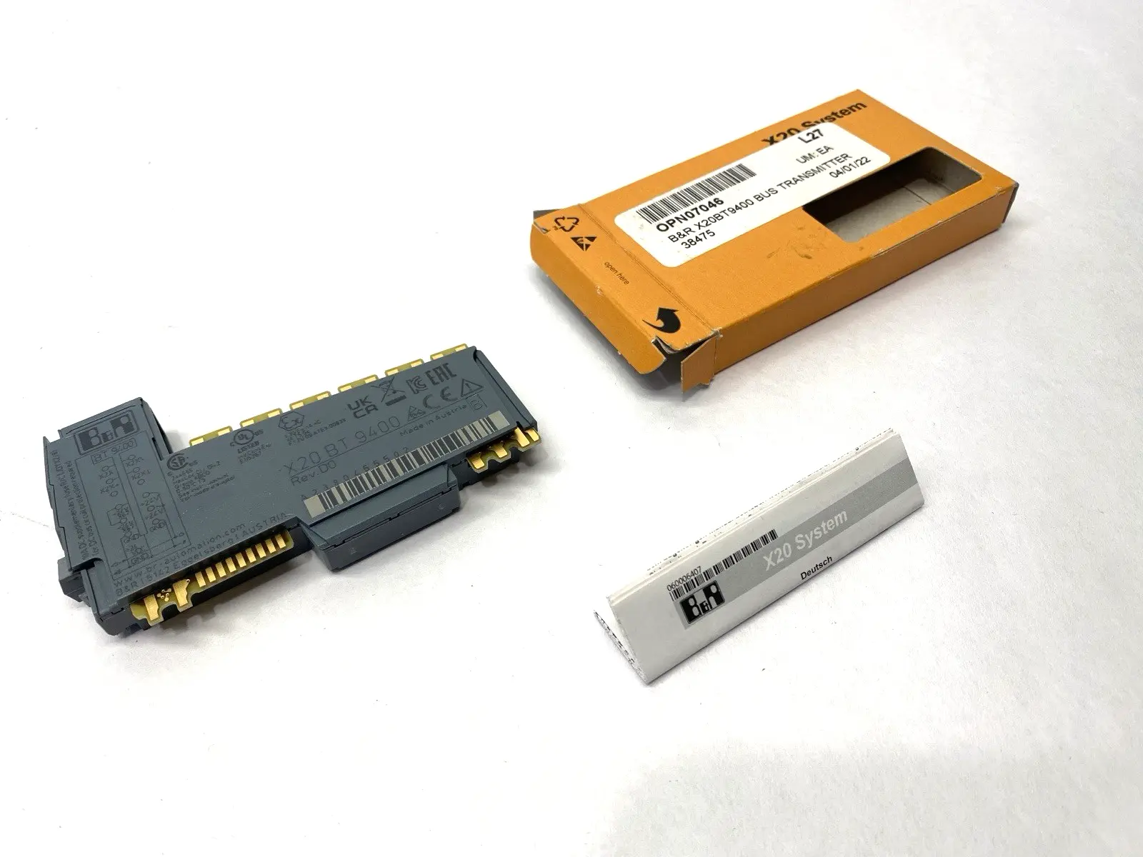 USED B&R REV. D0 X2X LINK BUS TRANSMITTER