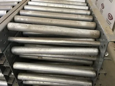 Dematic 43001800-343784 Roller Conveyor 140 GR138 3.5″ H 12″