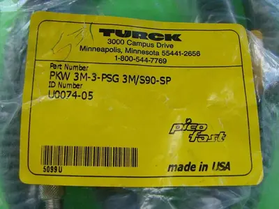 USED TURCK ELEKTRONIK PKW 3M-3-PSG 3M/S90-SP