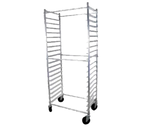 John Boos ABPR-1820-3KDS 28 1/2"W 20 Sheet Pan Rack w/ 3" Bottom Load Slides