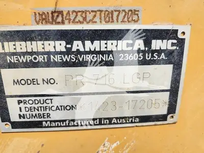 USED 2018 LIEBHERR PR716 LGP LITRONIC