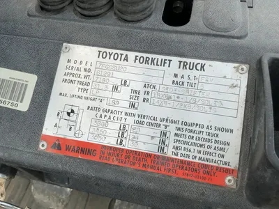 Used TOYOTA 7FGCSU20 Misc Forklifts Michigan US | Miedema Asset Management Group #1300305