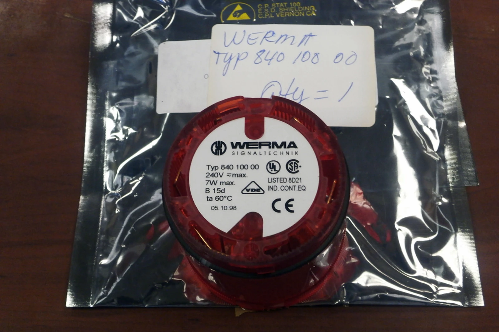 NEW Werma TYP840 100 00