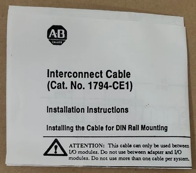 NEW Allen-Bradley 1794-CE1