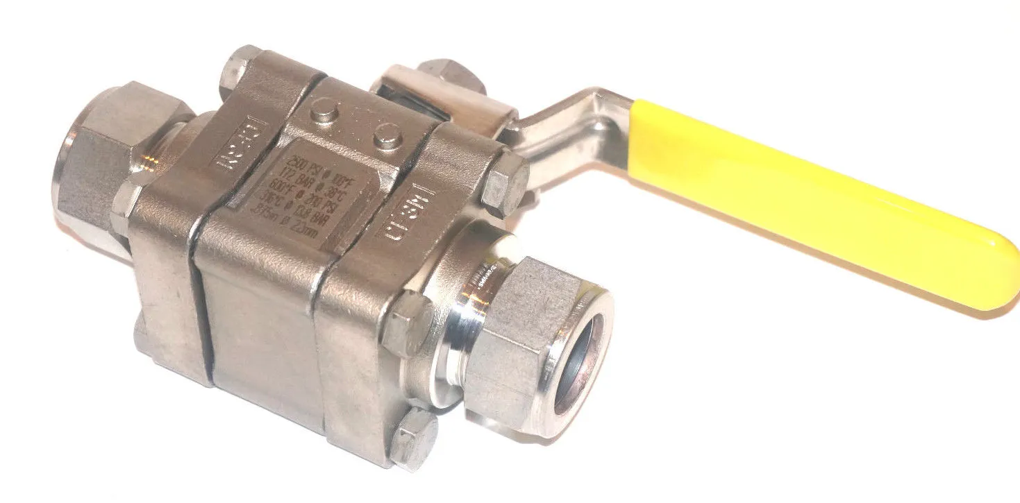 NEW SWAGELOK SS-S65PS16 BALL VALVE SSS65S16