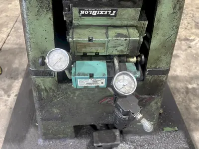 2,000 LBS X 12" LITTELL MODEL #20-12 DOUBLE END PULL OFF UNCOILER COIL REEL: STOCK #23711