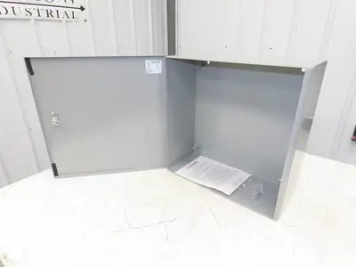 Wiegmann N1C202008LP Electrical Enclosure 20"x20"x8" Box Hinge Cover No Panel