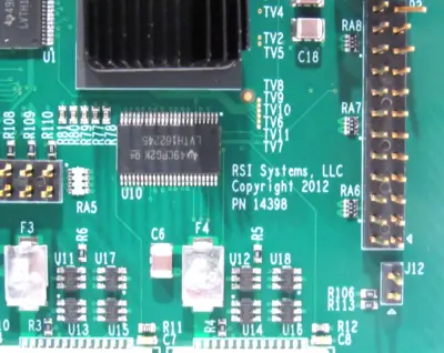 USED RSI SYSTEMS 14398 PC BOARD
