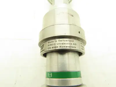 Rinco C35-4-11 Ultrasonic Welding Transducer Converter 35kHz w/Booster 3047 1:1