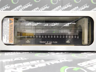Brooks 1110DJ13CEDAG Full View Rotameter 300 PSIG @ 250°F