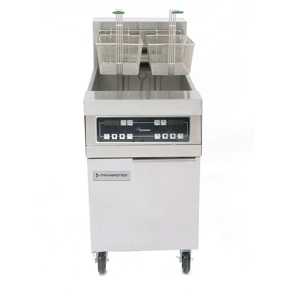 Frymaster FPRE480-17 Electric Fryer - (4) 80 Lb Vats, Floor Model, 240v/3ph