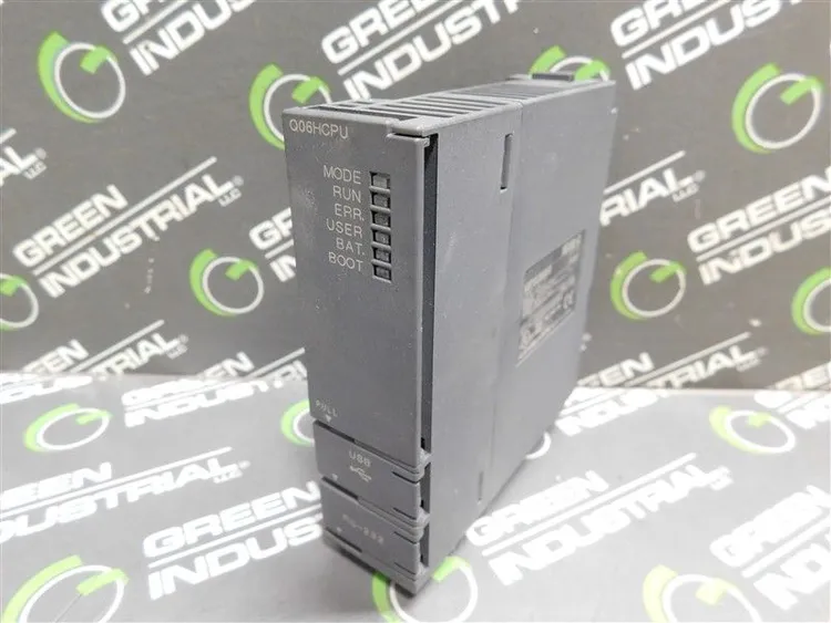 Used MITSUBISHI Q06HCPU PLC Processors Wisconsin US | Green Industrial #668248