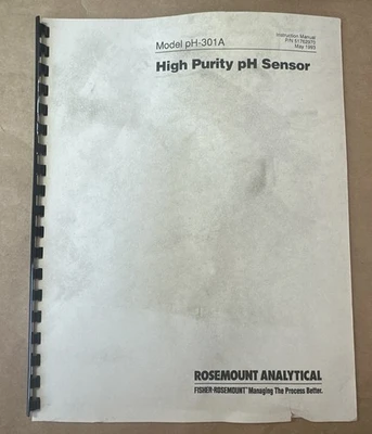 NEW Fisher Rosemount PH301A-P