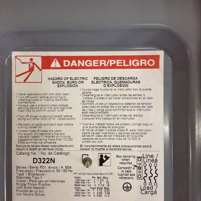 USED SQUARE D D322N