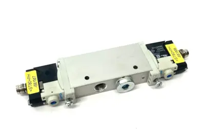 Used Festo Solenoid Valve 2x3/2-way monostable closed 566496 Solenoid Valves Michigan US | Maverick Industrial Sales #1398245